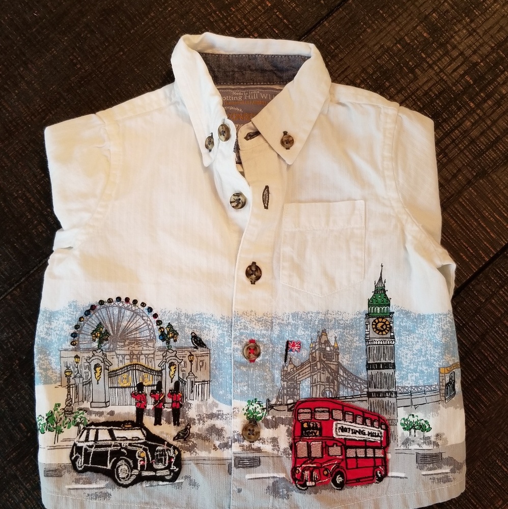 Royal London "Notting Hill" pattern button down